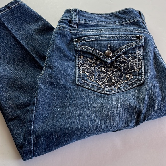 Like New Code Bleu Embellished Carpis Sz 12 - Picture 6 of 9